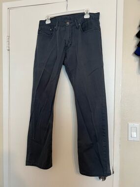 Levi's Men's Black Bootcut Jeans